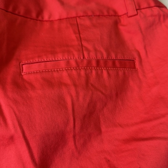 Express coral pink cuffed chino shorts size 12 - Picture 6 of 6